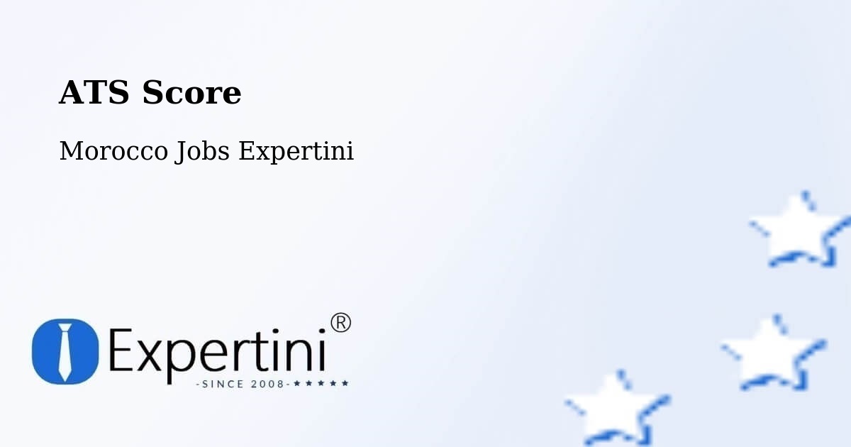 Resume ATS Score & Job Description Match Tool – Debdou - Morocco Jobs Expertini